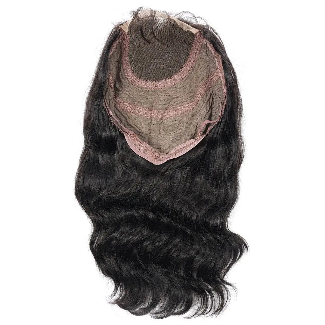 Collection Velvet - Perruque 1B Coupe Carrée Ondulée Brésilienne Avec Closure