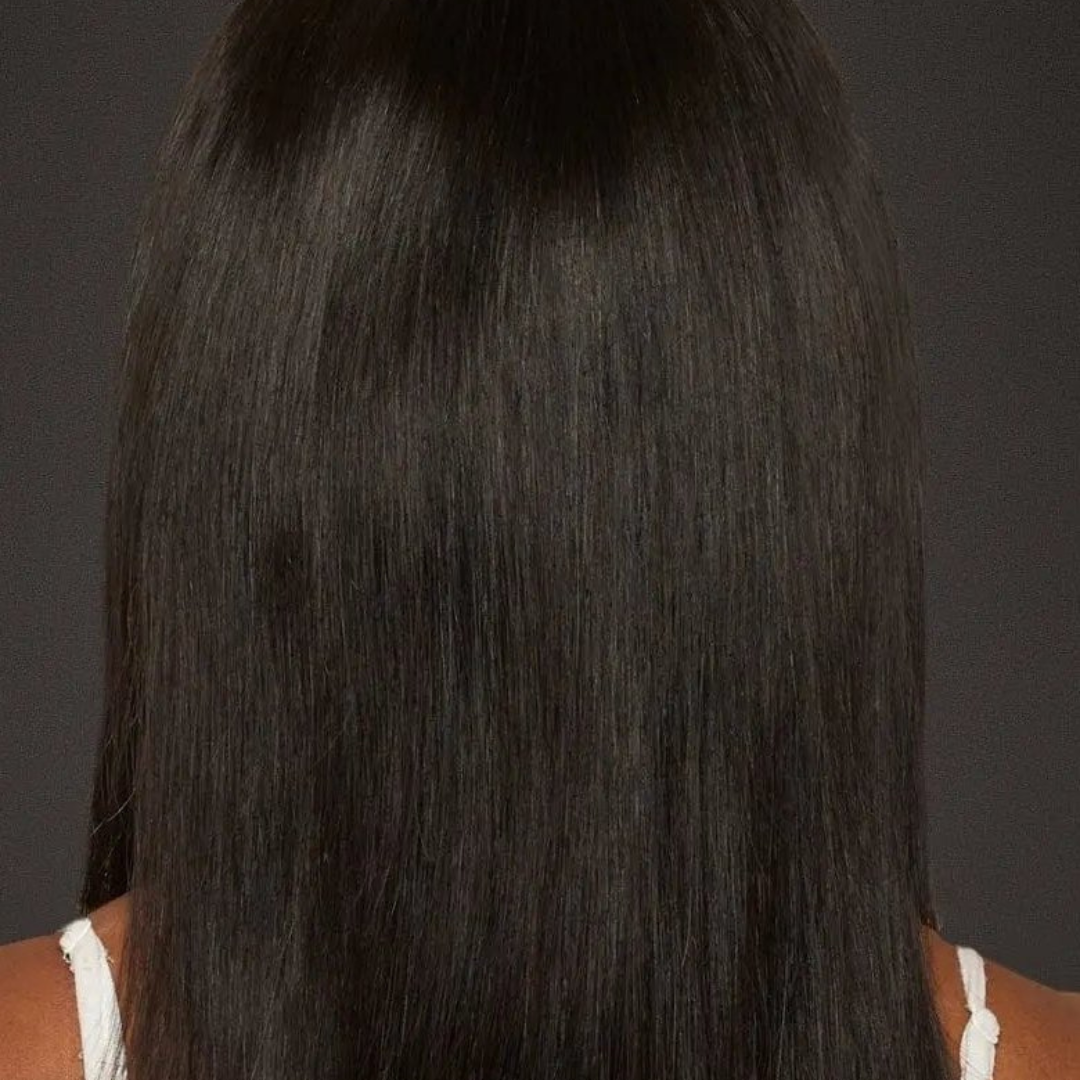 Collection Velvet - Perruque 1B Coupe Carré Droit Cheveux 100% Brésiliens Avec Closure