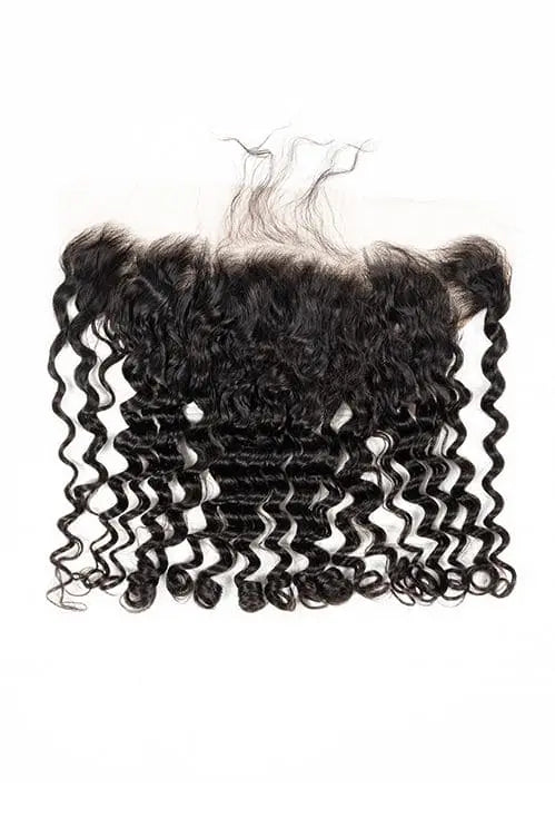 Collection Ibony - Frontale Brésilienne Ondulée Awa, Cheveux Naturels
