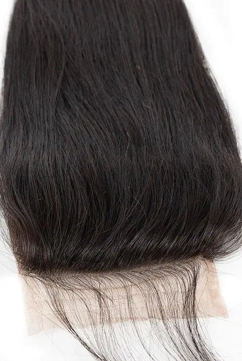 Collection Ibony - Closure Lisse Brésilienne Naomi, Cheveux Naturels