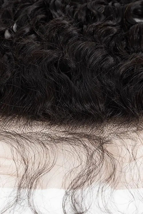 Collection Ibony - Frontale Brésilienne Ondulée Awa, Cheveux Naturels