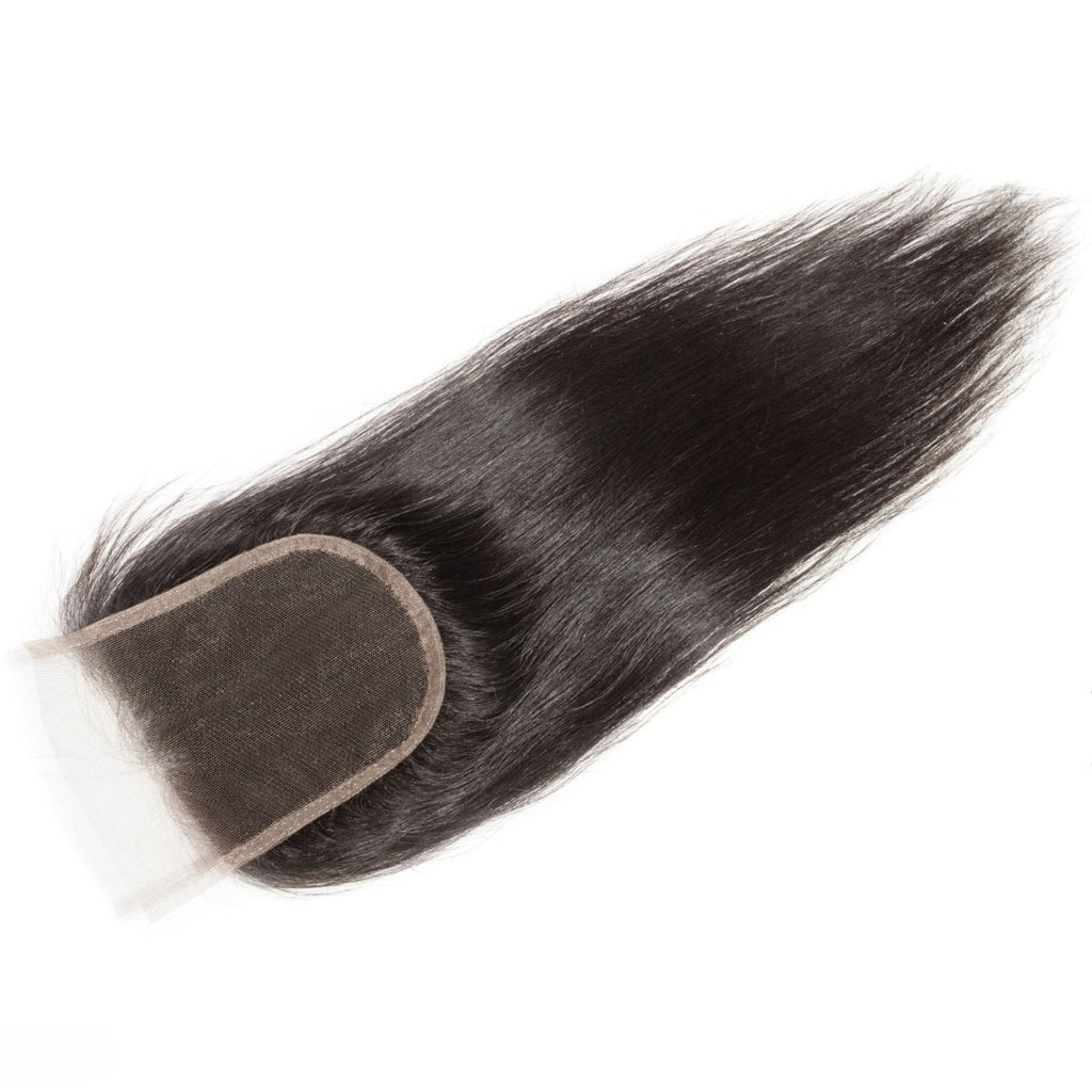 Collection Ibony - Closure Lisse Brésilienne Naomi, Cheveux Naturels